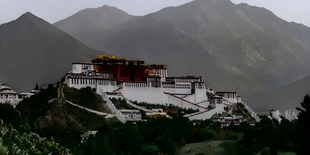 Tibet + Lhasa + Potala Palace + Barkhor Street + Scriptural Debate of Sera Monastery