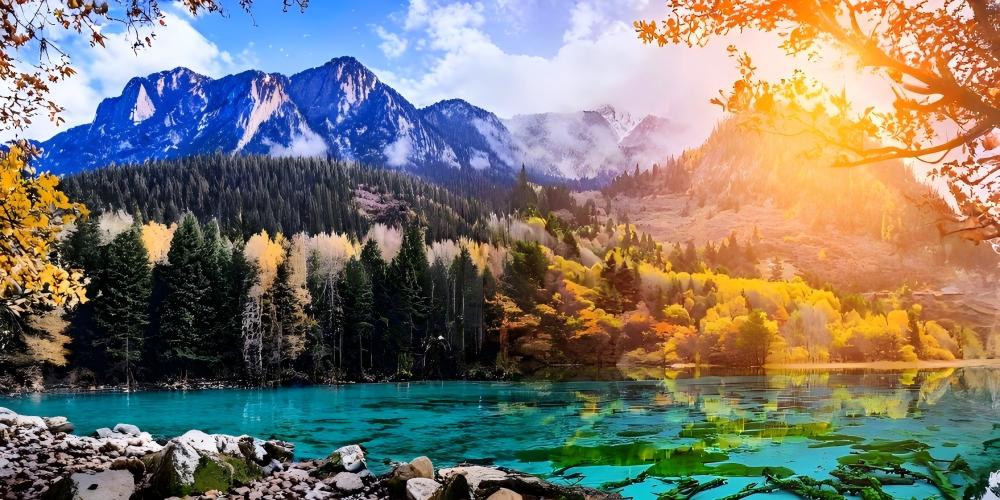 Jiuzhaigou + Huanglong National Scenic Area + Chengdu Research Base of Giant Panda Breeding + Sanxingdui Museum
