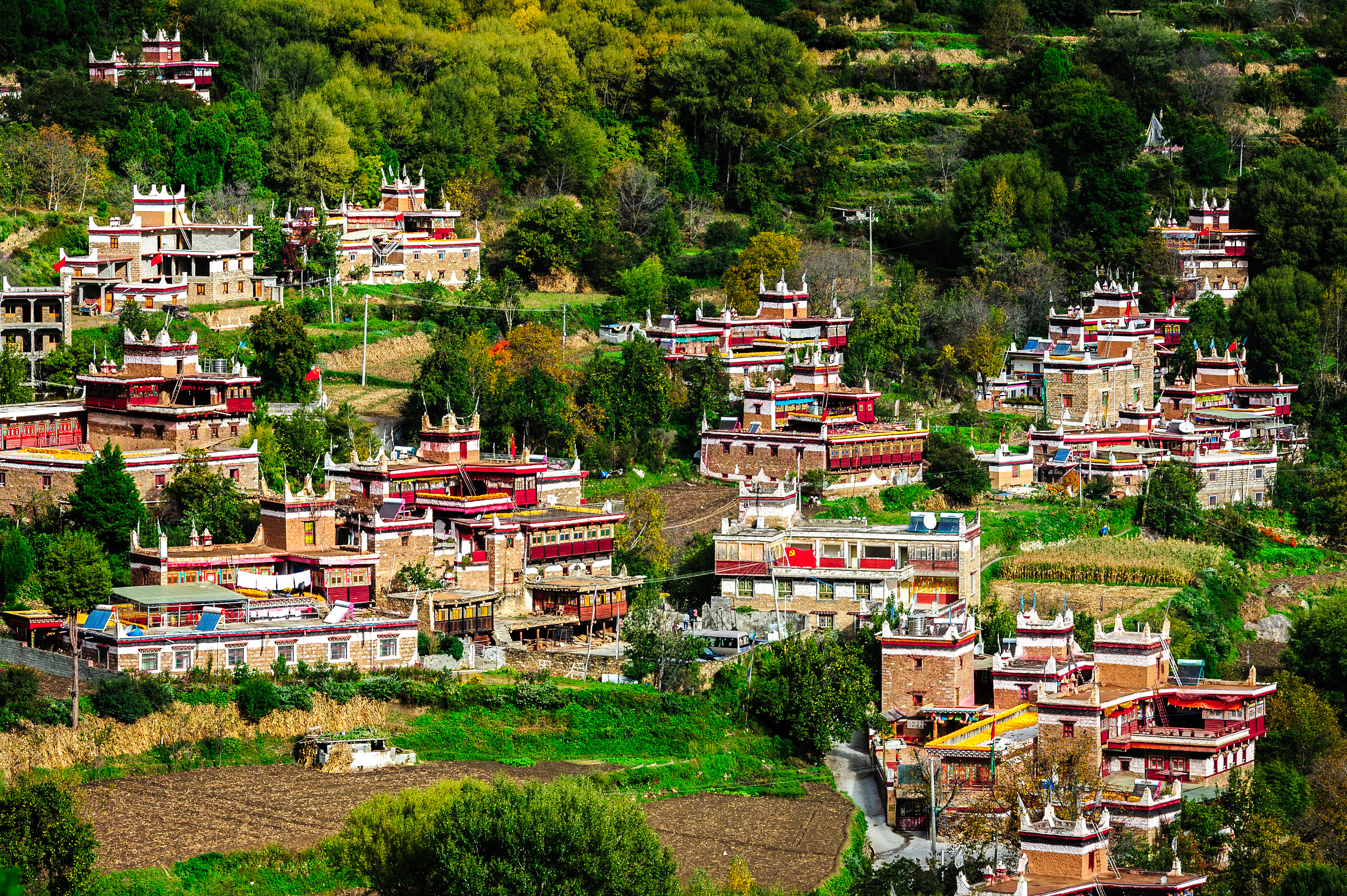 Jiaju Tibetan Village