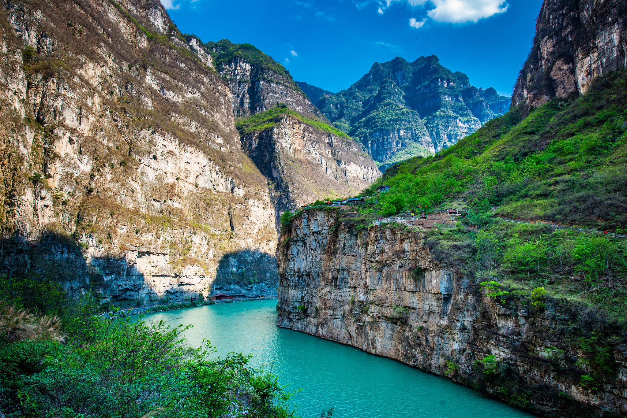 Dadu River Jinkou Grand Canyon Scenic Area