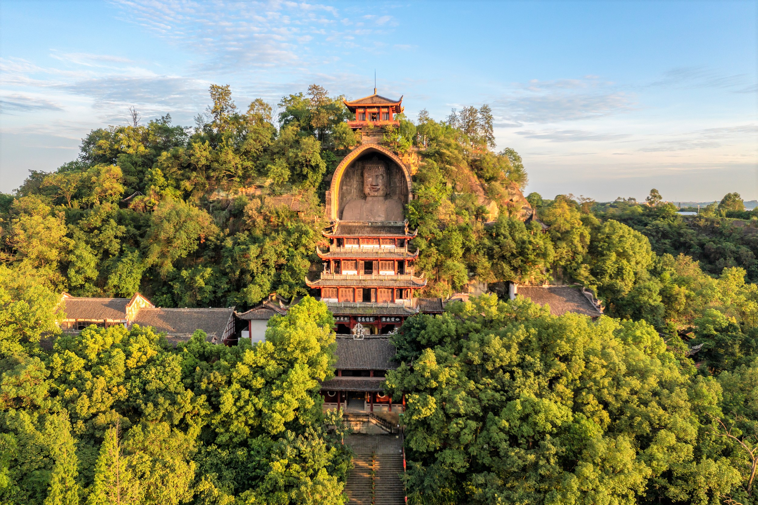 Giant Buddha in Rong County