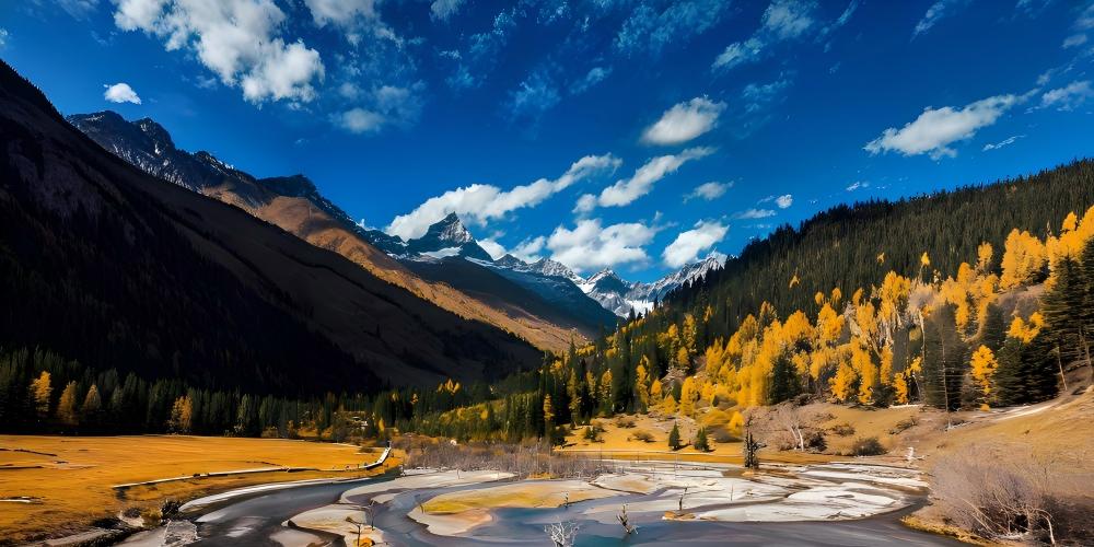 • Fairy-tale Jiuzhai · Dreamlike Huanglong · Leisurely Chengdu · Round-trip high-speed train to Jiuzhai including tickets · Excellent guide · Spacious coach · 5-diamond hotel