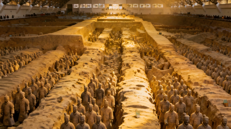 • Top choice for vacation + Meet Ancient China: Terracotta Warriors, Hanfu & Xi’an Flavors + Xi’an + Emperor Qinshihuang’s Mausoleum Site Museum + Huaqing Palace