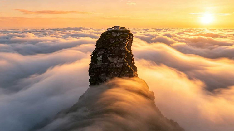 • China + Guizhou + Guiyang + Huangguoshu Waterfall + Libo Xiaoqikong Scenic Area + Xijiang Qianhu Miao Village + Mount Fanjing + Zhenyuan Ancient Town
