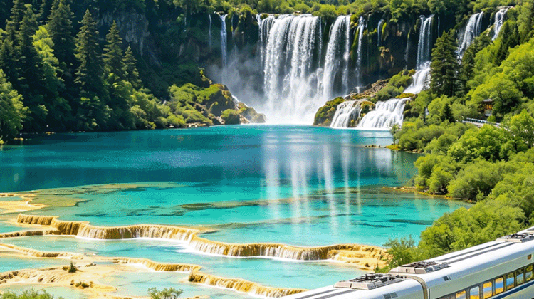 • Jiuzhaigou + Huanglong National Scenic Area, comfortable business bus transportation, select 2 nights at 5-star hotels, Small exclusive group of 20 people