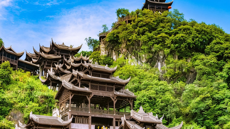 • Wulong District + Pengshui County + Youyang County